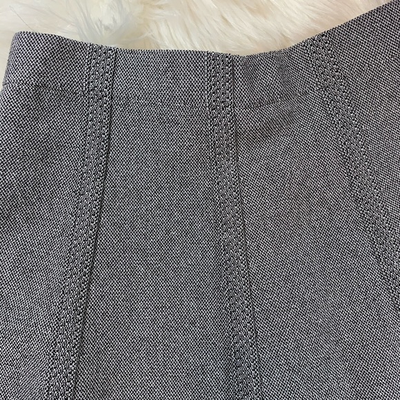 Zara A-line Grey Skirt sz Medium - Picture 3 of 7